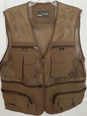 Fishing Vest OUTDOOR brand size XL